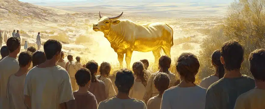 golden calf - Israel's Idolatry Issue